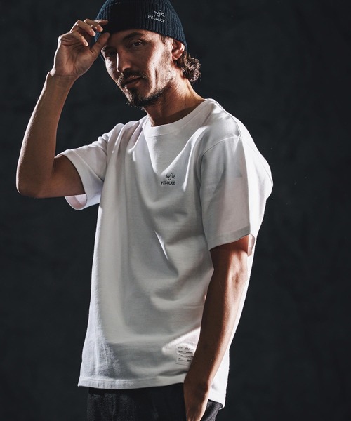 wjk reluxe(ダブルジェーケーリラックス)の「mt10165-heavy oz SS tee Tシャツ(WR26S-26)(Tシャツ/カットソー・メンズ・ブラック/スモークピンク/ホワイト・XL/L/M/S)」の5枚目の写真