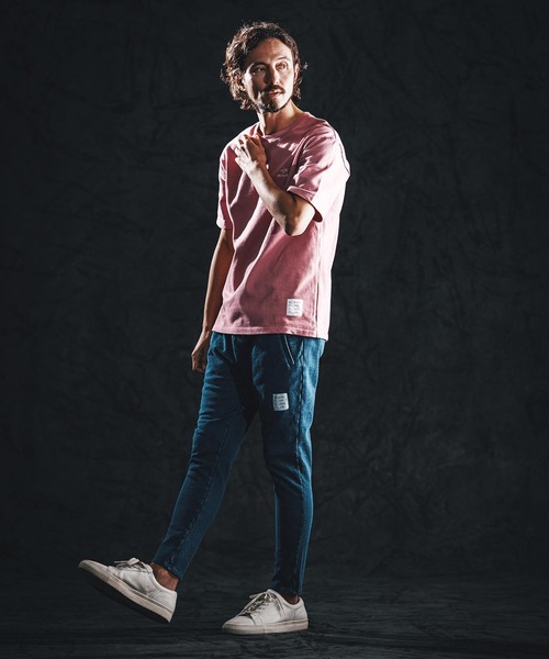 wjk reluxe(ダブルジェーケーリラックス)の「mt10165-heavy oz SS tee Tシャツ(WR26S-26)(Tシャツ/カットソー・メンズ・ブラック/スモークピンク/ホワイト・XL/L/M/S)」の14枚目の写真