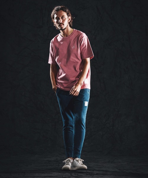 wjk reluxe(ダブルジェーケーリラックス)の「mt10165-heavy oz SS tee Tシャツ(WR26S-26)(Tシャツ/カットソー・メンズ・ブラック/スモークピンク/ホワイト・XL/L/M/S)」の15枚目の写真