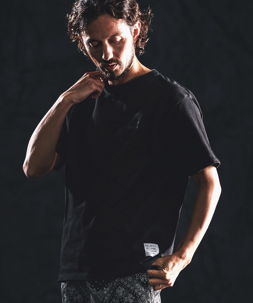 wjk reluxe(ダブルジェーケーリラックス)の「mt10165-heavy oz SS tee Tシャツ(WR26S-26)(Tシャツ/カットソー・メンズ・ブラック/スモークピンク/ホワイト・XL/L/M/S)」の18枚目の写真