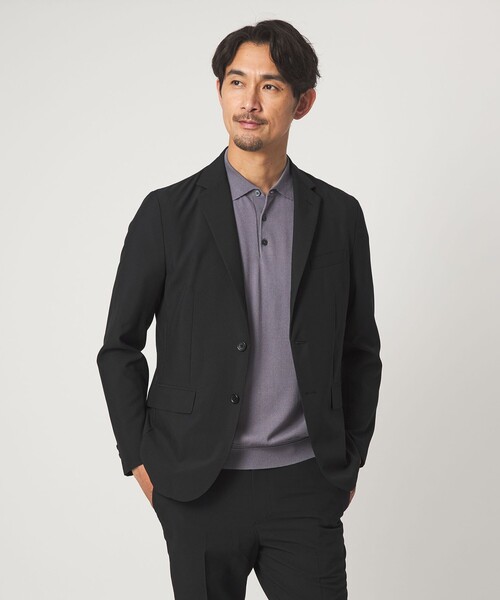 green label relaxing（グリーンレーベルリラクシング）の「【WEB限定】JUST fit ドライポリエステル ナロー セットアップ -吸水速乾-（セットアップ・メンズ・グレー系/オリーブ/ブラック/ダークブラウン/ダークグレー/ネイビー・XS/S/L/XXL/M/XL）」の7枚目の写真