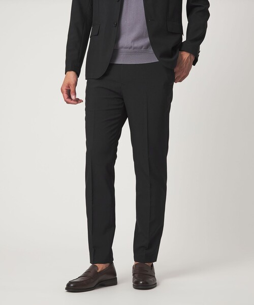 green label relaxing（グリーンレーベルリラクシング）の「【WEB限定】JUST fit ドライポリエステル ナロー セットアップ -吸水速乾-（セットアップ・メンズ・グレー系/オリーブ/ブラック/ダークブラウン/ダークグレー/ネイビー・XS/S/L/XXL/M/XL）」の8枚目の写真