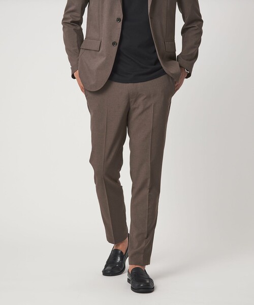 green label relaxing(グリーンレーベルリラクシング)の「【WEB限定】JUST fit ドライポリエステル ナロー セットアップ -吸水速乾-(セットアップ・メンズ・グレー系/オリーブ/ブラック/ダークブラウン/ダークグレー/ネイビー・XS/S/L/XXL/M/XL)」の14枚目の写真