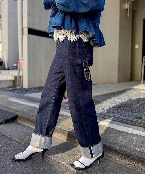 RM denim】45th limited editionﾛｰﾙｱｯﾌﾟｽﾄﾚｰﾄﾃﾞﾆﾑ(ｾﾙﾋﾞｯﾁ)（デニム