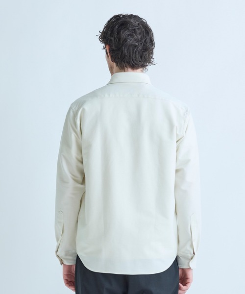 MEN'S BIGI(メンズビギ)の「デニムジャージ シャツブルゾン<ストレッチ>(シャツ/ブラウス・メンズ・ベージュ/ネイビー/ホワイト・02/01/04/03)」の20枚目の写真