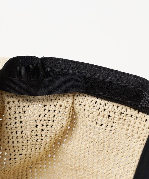 BEAMS HEART(ビームスハート)の「ペーパー リボン ハット(ハット・レディース・ナチュラル/ブラウン/ベージュ・ONE SIZE)」の12枚目の写真