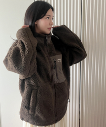 JEEP（ジープ）の「2WAYレトロマウンテン1941シェルパフリースジップアップ(JR5TZU195BR)（その他アウター）」