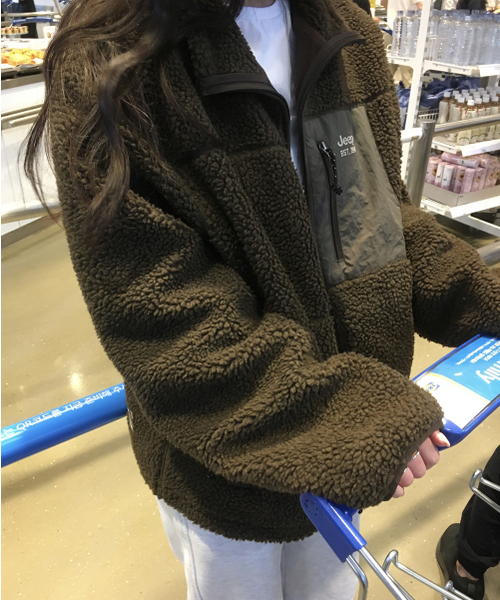 JEEP(ジープ)の「2WAY 1941 シェルパ ボアジャケット ジップアップ (JR5TZU095BR)(その他アウター・レディース・その他・SMALL/MEDIUM/LARGE/X-LARGE/2XL)」の15枚目の写真