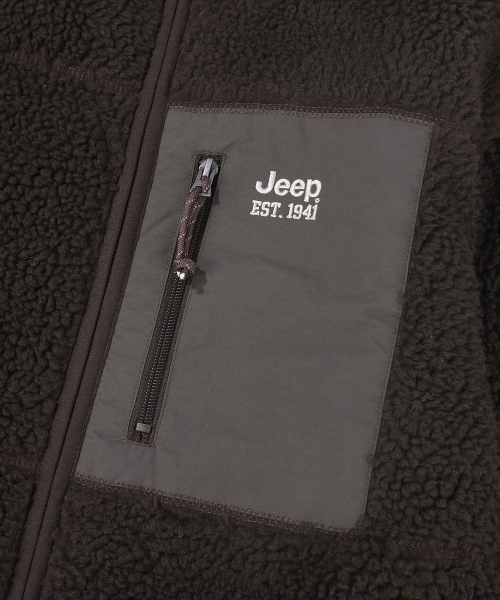JEEP(ジープ)の「2WAY 1941 シェルパ ボアジャケット ジップアップ (JR5TZU095BR)(その他アウター・レディース・その他・SMALL/MEDIUM/LARGE/X-LARGE/2XL)」の19枚目の写真