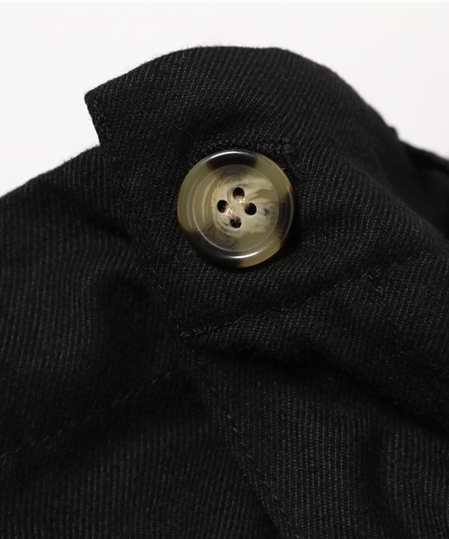 Discoat Parisien（ディスコートパリシアン）の「起毛ベルト付ワイドクロップドパンツ（その他パンツ・レディース・グレー/ネイビー/ブラック・SMALL/LARGE/MEDIUM）」の8枚目の写真