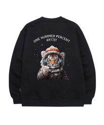 OHP x HARMONIA bベイビーウィンター裏起毛マンツーマン