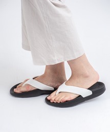 【MOO CHUU】トングサンダル PVC 厚底 ビーチサンダル ビーサン