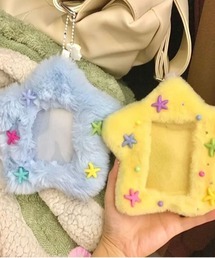 Ein（アイン）の「Ein/ふわもこスターの 推し活 カードケース パスケース（キーホルダー）」