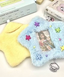 Ein（アイン）の「Ein/ふわもこスターの 推し活 カードケース パスケース（キーホルダー）」