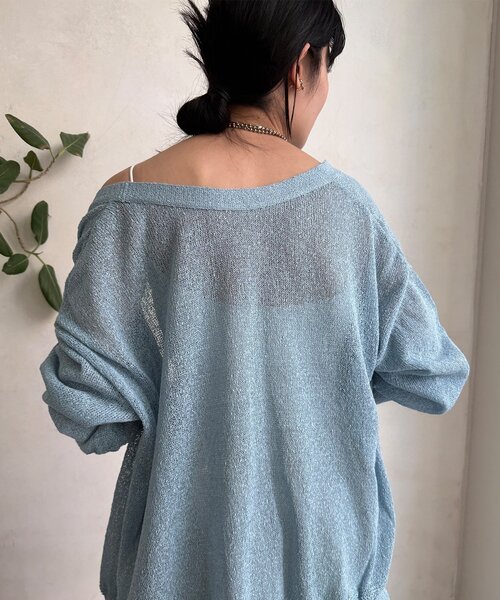 DouDou(ドゥドゥ)の「カップ付キャミ(Tシャツ/カットソー・レディース・ブラック/オフホワイト・FREE)」の11枚目の写真