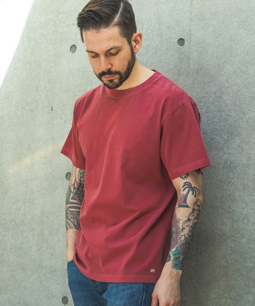 MR.OLIVE（ミスターオリーブ）の「USED DYED HEAVY COTTON / 2-PACK T-SHIRT /M261126（Tシャツ/カットソー・メンズ・ブラック系その他/ホワイト系その他2/ホワイト系その他4/ホワイト系その他/ホワイト系その他3・MEDIUM/LARGE）」の8枚目の写真