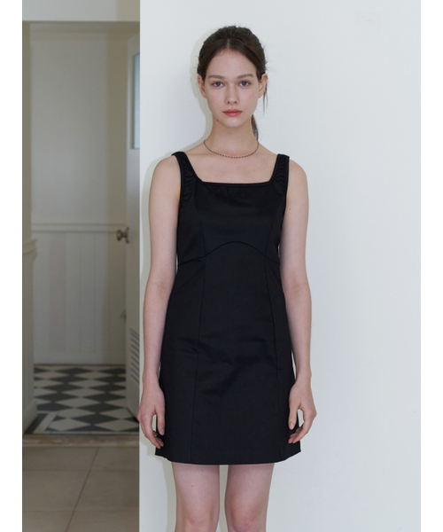 KINDABABY（カインダベイビー）の「basic tension mini dress - black（ワンピース・レディース・ブラック・FREE）」の5枚目の写真