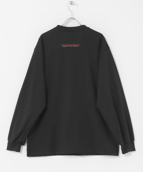 FORK&SPOON（フォークアンドスプーン）の「FORK&SPOON　グラフィックプリントロングスリーブTシャツ（Tシャツ/カットソー・メンズ・オフホワイト/ブラック・4/5）」の19枚目の写真