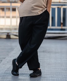 CAMBIO | mp14519- TR Two Tuck Pants テーパードパンツ(AI-261-009)(スラックス)
