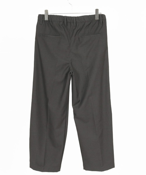 CAMBIO（カンビオ）の「mp14519- TR Two Tuck Pants テーパードパンツ(AI-261-009)（スラックス・メンズ・ブラック/グレー・S/M/L）」の22枚目の写真