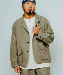 ability（アビリティ）の「BIG MIKE ビッグマイク/ 26春夏新作 セットアップ対応 リップストップ テーラードジャケット//// 102616400（テーラードジャケット）」