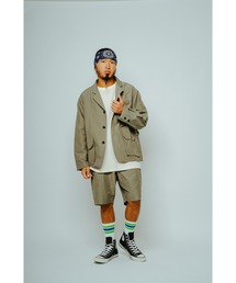 ability（アビリティ）の「BIG MIKE ビッグマイク/ 26春夏新作 セットアップ対応 リップストップ テーラードジャケット //// 102616400（テーラードジャケット）」