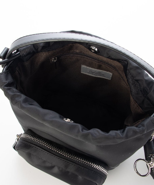 cache cache(カシュ カシュ)の「カシュカシュ cachecache / アクセポーチ付ナイロントート(トートバッグ・レディース・レオパード/ブラック・FREE)」の6枚目の写真