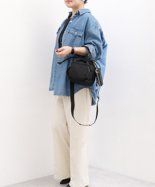cache cache(カシュ カシュ)の「カシュカシュ cachecache / アクセポーチ付ナイロントート(トートバッグ・レディース・レオパード/ブラック・FREE)」の13枚目の写真