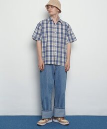 M197 wide denim blue