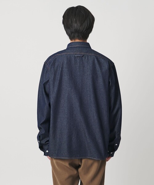 UNITED ARROWS（ユナイテッドアローズ）の「【別注】＜WESCOT＞ ワンウォッシュ デニム シャツ（シャツ/ブラウス・メンズ・ネイビー・L/XL/S/M）」の6枚目の写真