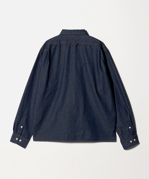 UNITED ARROWS（ユナイテッドアローズ）の「【別注】＜WESCOT＞ ワンウォッシュ デニム シャツ（シャツ/ブラウス・メンズ・ネイビー・L/XL/S/M）」の4枚目の写真