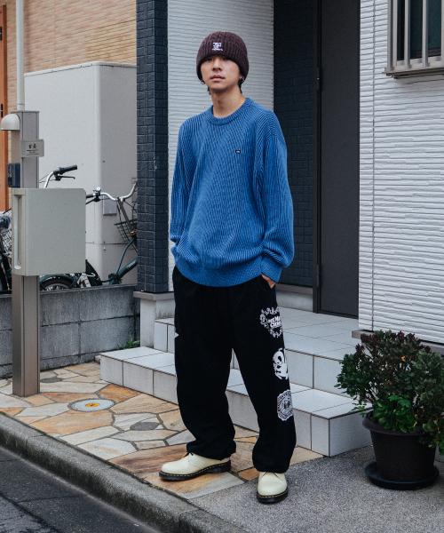 LMCの「MICRO BOX TWO TONE KNIT SWEATER blue(ニット/セーター・レディース・その他・S/M/L)」の2枚目の写真