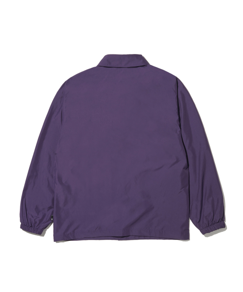 BROWNBREATH(ブラウンブレス)の「SPLIT B COACH JACKET - PURPLE(ナイロンジャケット・レディース・その他・L/M/XL)」の2枚目の写真