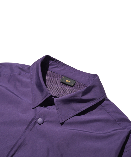 BROWNBREATH(ブラウンブレス)の「SPLIT B COACH JACKET - PURPLE(ナイロンジャケット・レディース・その他・L/M/XL)」の3枚目の写真