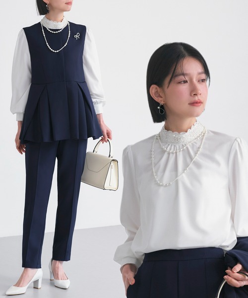 【R♡H】RUIRUE BUTIQUE スーツ ブラウス セット RUIRUE BOUTIQUE（ルイルエブティック） セレモニースーツ
