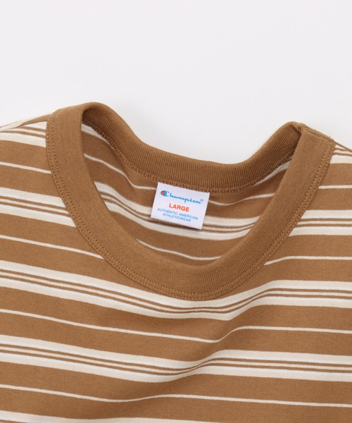 Champion(チャンピオン)の「【Champion/チャンピオン】メンズ メンズカジュアル ロングスリーブTシャツ(Tシャツ/カットソー・メンズ・ベージュ系その他3/ライトブラウン/ネイビー・X-LARGE/LARGE/MEDIUM)」の15枚目の写真