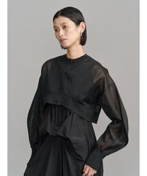 UN3D.（アンスリード）の「2TONE SHEER KT CD   2トーンシアーニットカーディガン（カーディガン/ボレロ）」