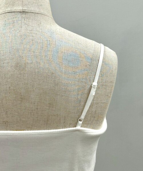 Mavie..7（メヴィセットゥ）の「【Mavie..7】インナーSETデザインボレロトップス（Tシャツ/カットソー・レディース・オフホワイト/ブラック・FREE）」の18枚目の写真