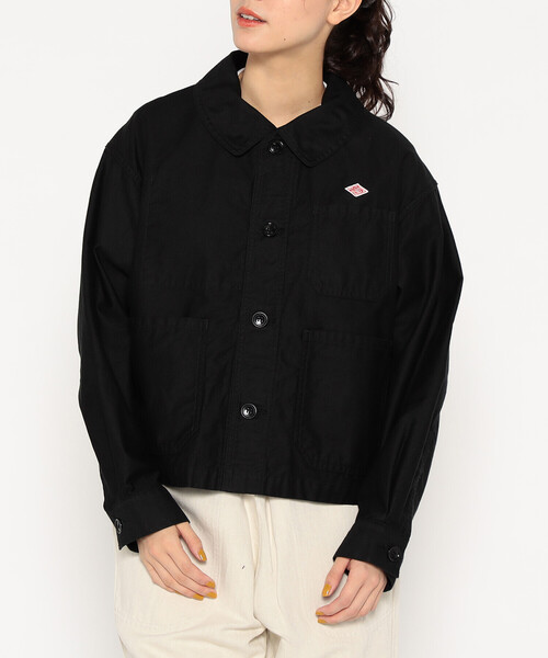 Women's Moleskin Wide Coverall Jacket（カバーオール）｜DANTON