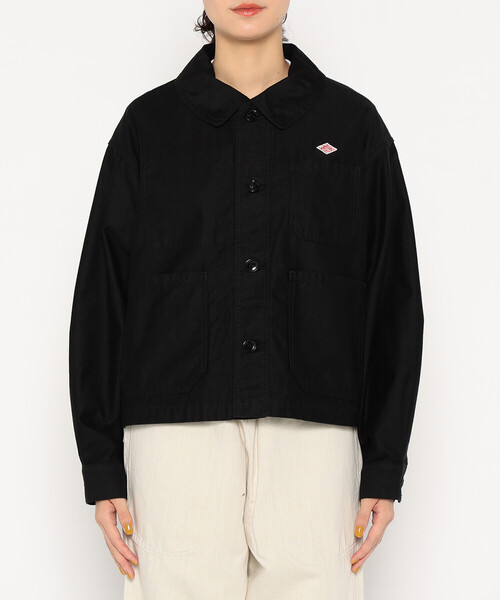 Women's Moleskin Wide Coverall Jacket（カバーオール）｜DANTON