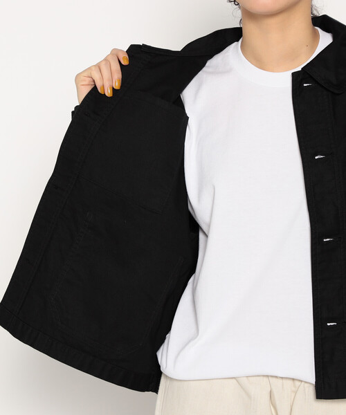 Women's Moleskin Wide Coverall Jacket（カバーオール）｜DANTON