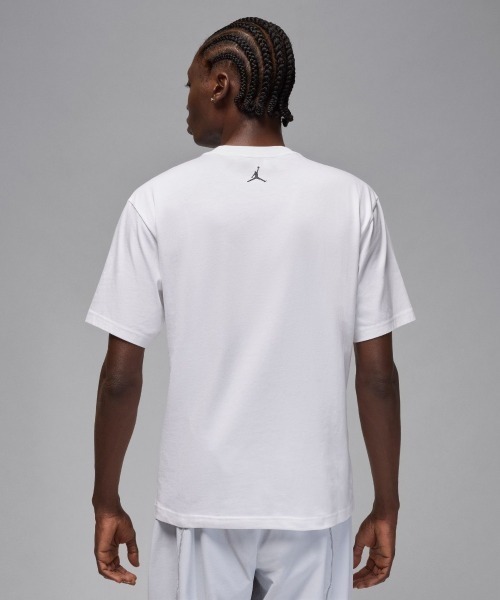 JORDAN BRAND（ジョーダンブランド）の「JORDAN BRAND Paris Saint-Germain Practice T-Shirt（ジョーダンブランド パリ・サンジェルマン プラクティス Tシャツ）（Tシャツ/カットソー・メンズ・ホワイト系/グレー系・MEDIUM/X-LARGE/LARGE）」の3枚目の写真