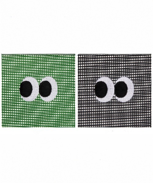 THE MILES(ザ マイルズ)の「"01"コミックアイ トライカラー メッシュ ミニ トートバッグ(刺繍)(トートバッグ・レディース・ダークオレンジ/ブラック/サーモンピンク/モスグリーン・ONE SIZE)」の13枚目の写真
