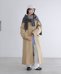 LOWRYS FARM | 【LFM(U)】ステンカラーヨークコート　638031(ステンカラーコート)