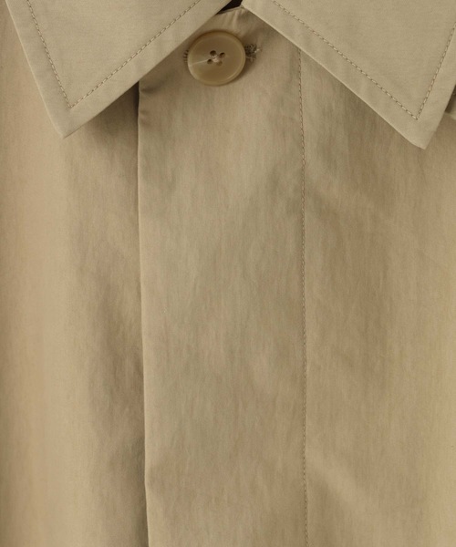 LOWRYS FARM（ローリーズファーム）の「【LFM(U)】ステンカラーヨークコート　638031（ステンカラーコート・メンズ・ネイビー/ベージュ・MEDIUM/LARGE）」の16枚目の写真