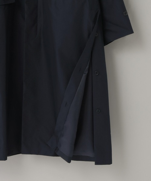 LOWRYS FARM（ローリーズファーム）の「【LFM(U)】ステンカラーヨークコート　638031（ステンカラーコート・メンズ・ネイビー/ベージュ・MEDIUM/LARGE）」の7枚目の写真