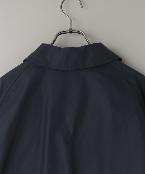 LOWRYS FARM（ローリーズファーム）の「【LFM(U)】ステンカラーヨークコート　638031（ステンカラーコート・メンズ・ネイビー/ベージュ・MEDIUM/LARGE）」の12枚目の写真