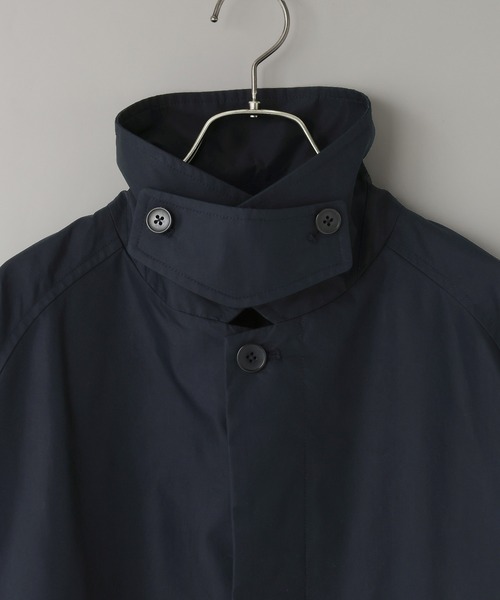 LOWRYS FARM（ローリーズファーム）の「【LFM(U)】ステンカラーヨークコート　638031（ステンカラーコート・メンズ・ネイビー/ベージュ・MEDIUM/LARGE）」の14枚目の写真