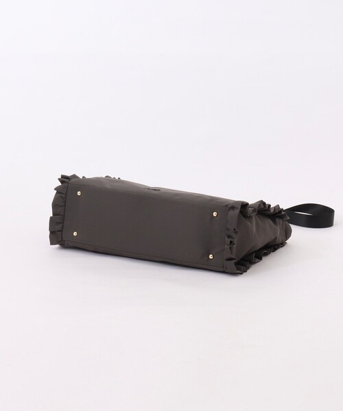 NOLLEY’S（ノーリーズ）の「【nolnol/ノルノル】ナイロンフリルトートバッグ（トートバッグ・レディース・ブラウン/グレー/ブラック・FREE）」の20枚目の写真