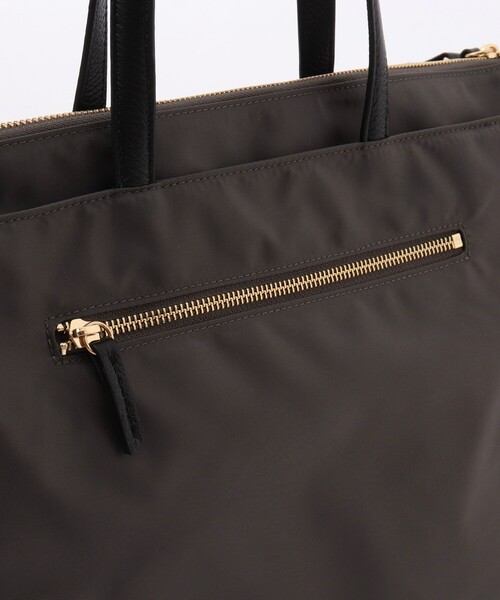 NOLLEY’S（ノーリーズ）の「【nolnol/ノルノル】ナイロンフリルトートバッグ（トートバッグ・レディース・ブラウン/グレー/ブラック・FREE）」の12枚目の写真